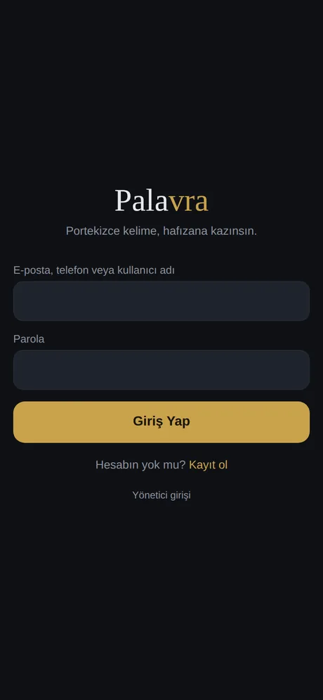 Sign-in on mobile